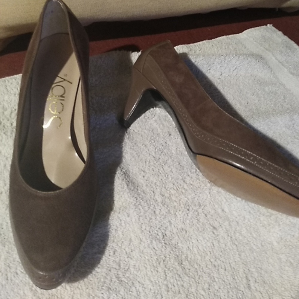 Suede shoes